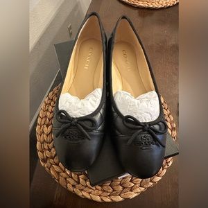 Coach Allyson Quilted Ballet Flats